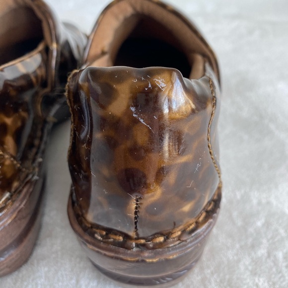 B.O.C. by Born Women's Shoes 8.5 Peggy Tortoiseshell Clogs Brown Leopard Y2K - Picture 5 of 14